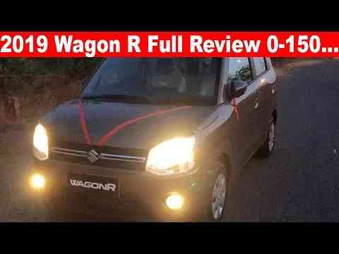 2019 Maruti Suzuki WagonR Full Review l 0-150kmph ? Aayush ssm