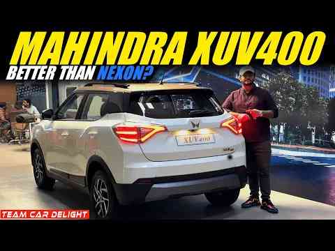 Mahindra XUV400 - Better than Nexon EV, MG ZS EV? | XUV400 Price, Features
