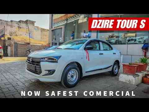 2025 Maruti Suzuki Dzire Tour S Cng : 5 Star टैक्सी with 6 Airbags