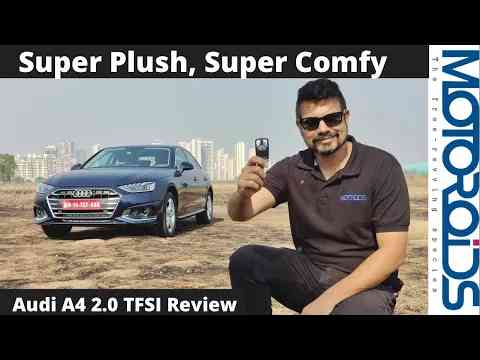 2021 Audi A4 Facelift India Review | Hindi | Plush Ride, Great Efficiency | Motoroids