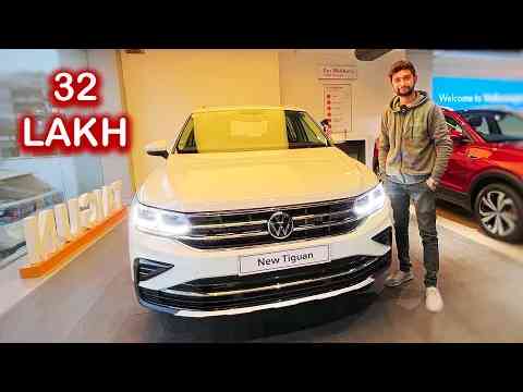 Volkswagen Tiguan Facelift First Look - No Competition l Aayush SSM