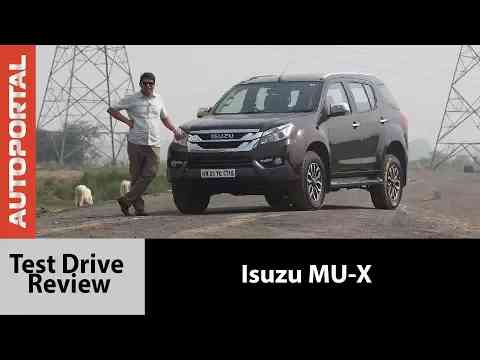 Isuzu MU-X Test Drive Review - Autoportal