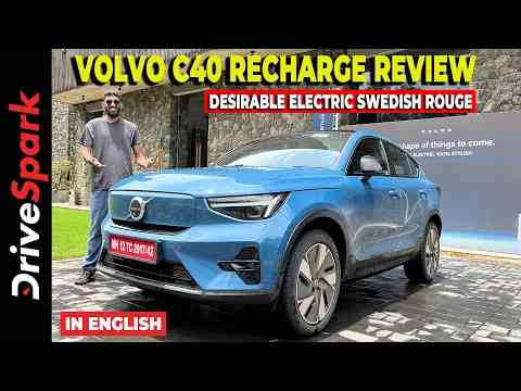 Volvo C40 Recharge Review | Desirable Electric Swedish Rouge | Vedant Jouhari