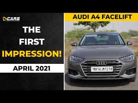 Audi A4 Facelift Review | The First Impression