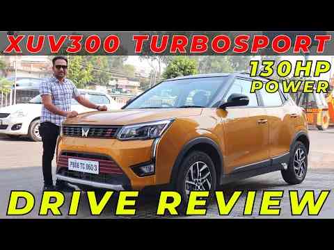 Mahindra XUV300 TurboSport Drive Review - Most Powerful Car of this Segment | Venue & Brezza Rival