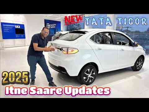 NEW TATA TIGOR 2025 Bhi Aagayi ! Itne Saare Changes ke Saath ?? Tigor CNG 2025 New Look New Features