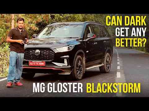 MG Gloster Black Storm - Best Dark Edition Yet?