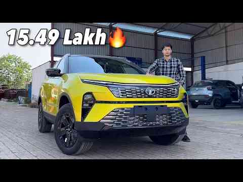 Indian Lamborghini Urus 2024 Tata Harrier Facelift Fearless+ Top Model Review