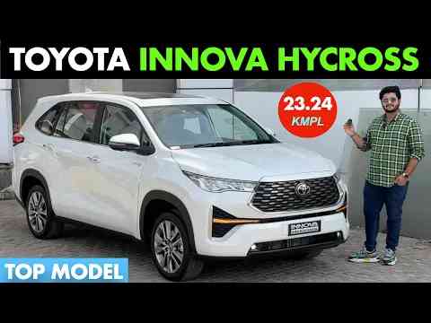 Innova Hycross Top Model 2023 - Better than XUV700? Walkaround, On Road Price | Innova Hycross 2023