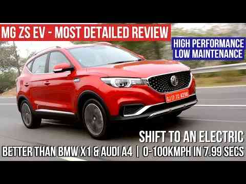 MG ZS EV Drive Review, First Drive, Honest Test Drive, Instant Pick-Up  Morris Garages Electric Car