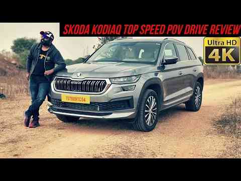 2022 Skoda Kodiaq Top Speed POV First Drive Review 4K Unscripted