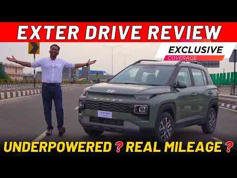EXCLUSIVE - Hyundai Exter SUV Drive Review - Price in India | First Drive Review | Real Mileage ?