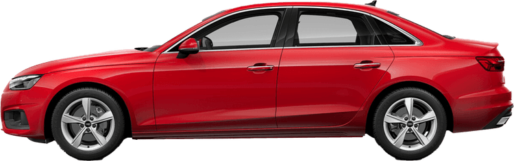 Audi A4 Tango Red Metallic