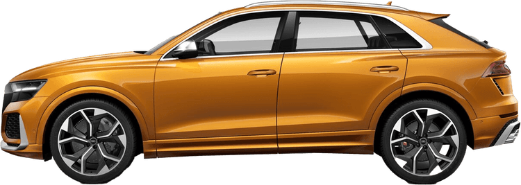 Audi RS Q8 Dragon Orange Metallic