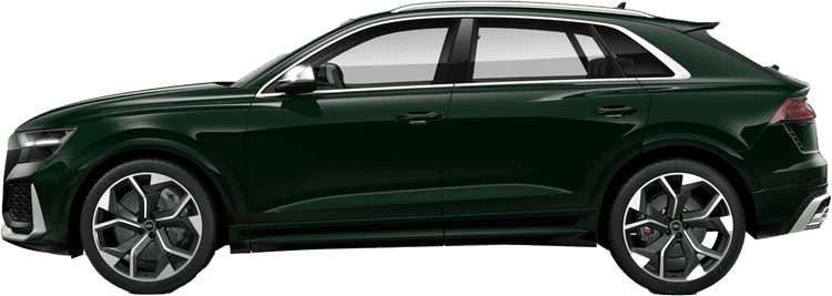 Audi RS Q8 Goodwoodgreen Perl Effect