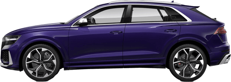 Audi RS Q8 Velvet Violet Pearl Effect