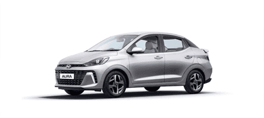 Hyundai Aura front view