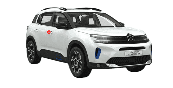 Citroen C5 Aircross Pearl White