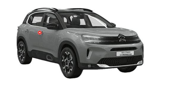 Citroen C5 Aircross Cumulus Grey Dual Tone