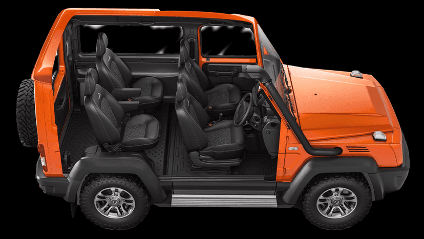 Force Gurkha Interior image 4