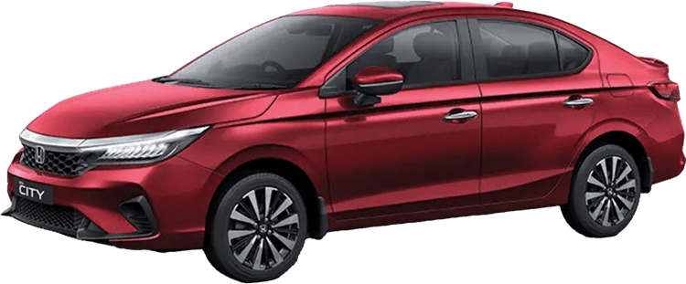 Honda City Hybrid Radiant Red Metallic