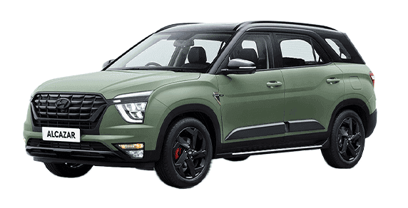 Hyundai Alcazar 2021-2023 Ranger Khaki with Abyss Black