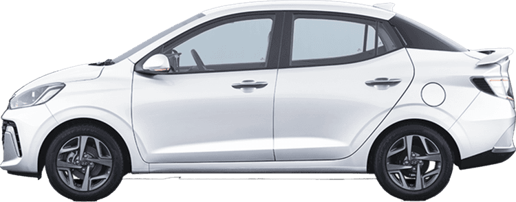 Hyundai Aura Atlas White