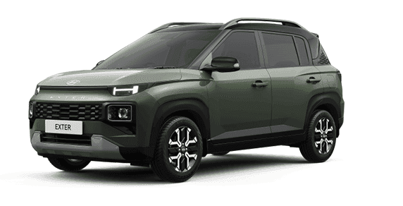 Hyundai Exter Ranger Khaki with Abyss Black