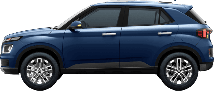 Hyundai Venue Denim Blue
