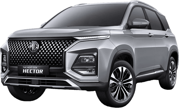 MG Hector Aurora Silver