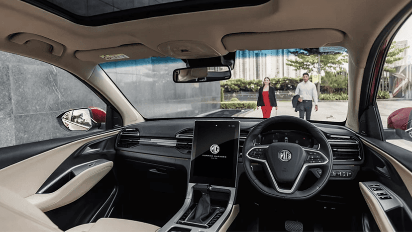 MG Hector Plus Interior image 8