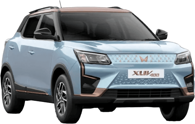 Mahindra XUV400 EV Arctic Blue Dualtone