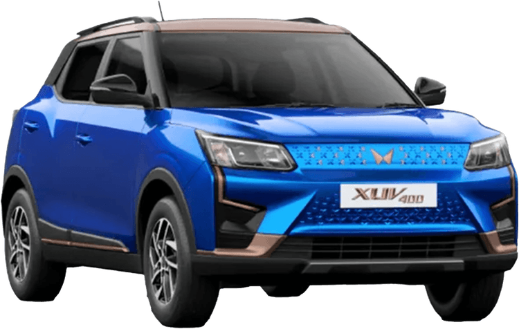 Mahindra XUV400 EV Infinity Blue Dualtone