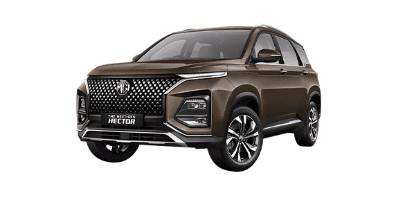 MG Hector Plus Dune Brown