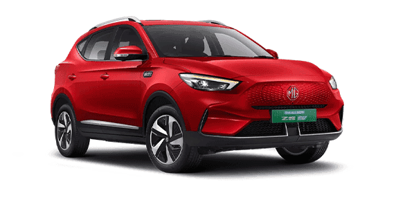 MG ZS EV Glaze Red