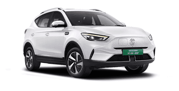 MG ZS EV Candy White