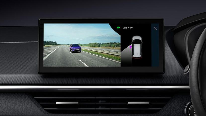 Tata Nexon Blind View Monitor