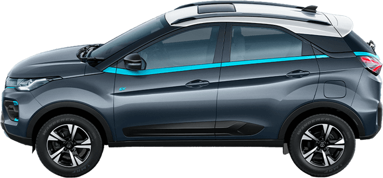 Tata Nexon EV Max Daytona Grey