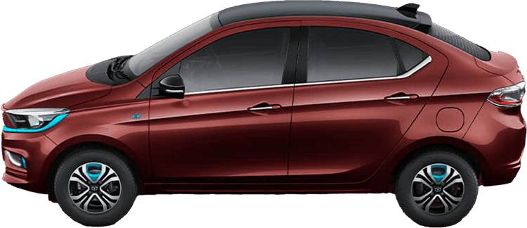 Tata Tigor EV Magnetic Red