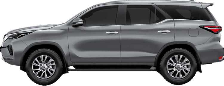 Toyota Fortuner Silver Metallic