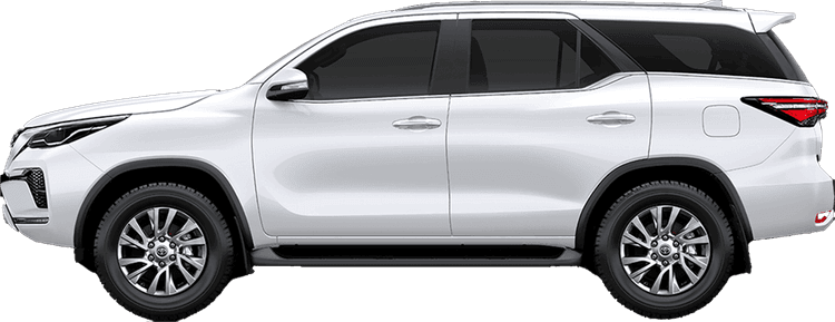 Toyota Fortuner Super White