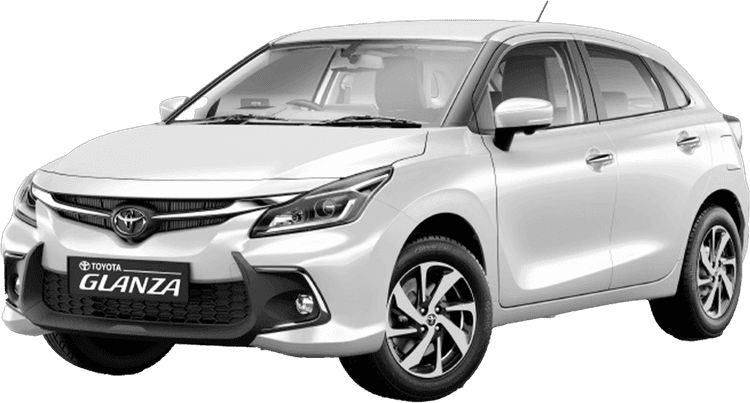 Toyota Glanza Cafe White