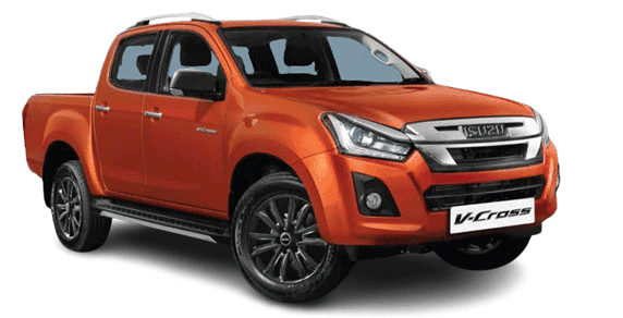 Isuzu V-Cross Valencia Orange