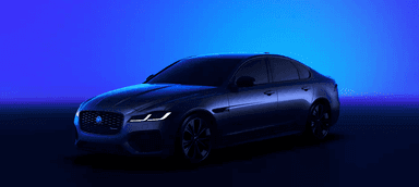 Jaguar XF front view