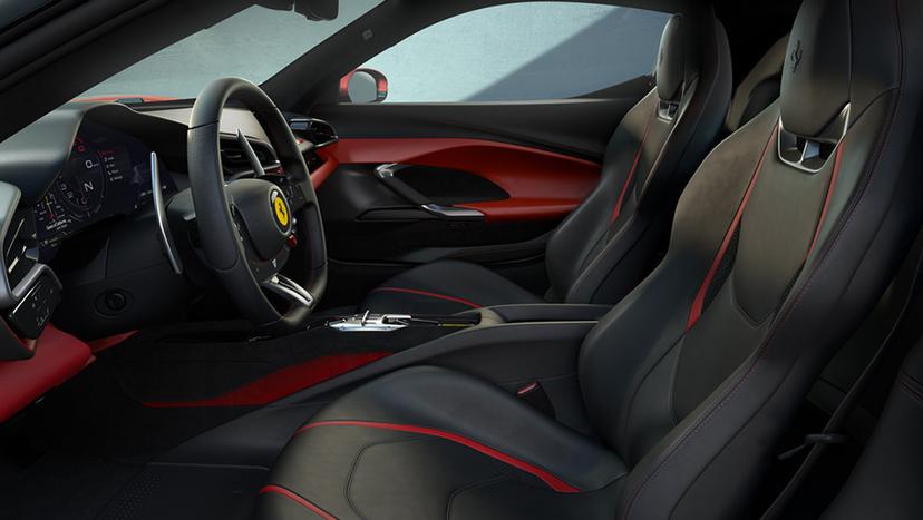 Ferrari 296 GTB Interior Image