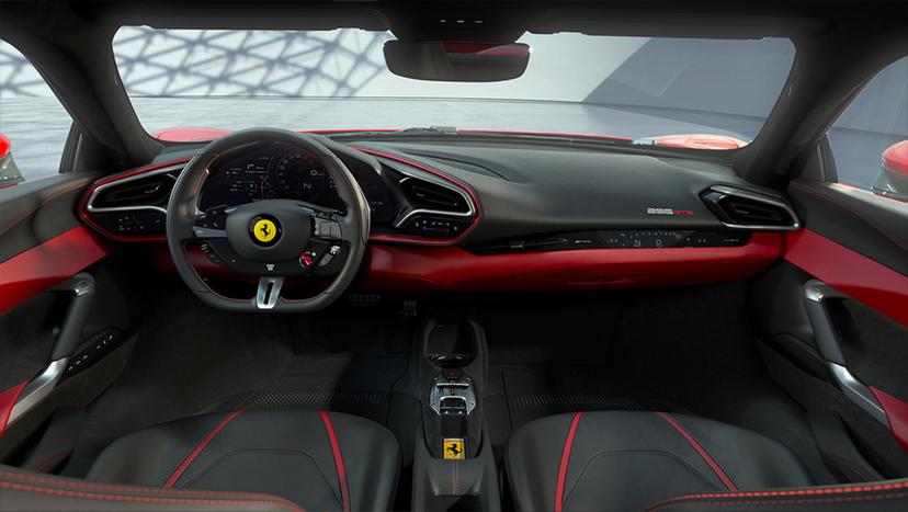 Ferrari 296 GTB Interior Image