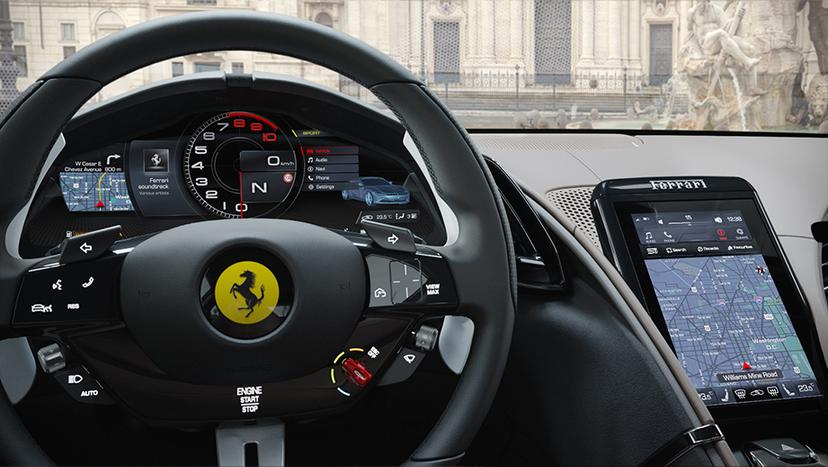 Ferrari Roma Interior Image